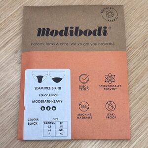 Seamfree Bikini Period Proof Panty - Black